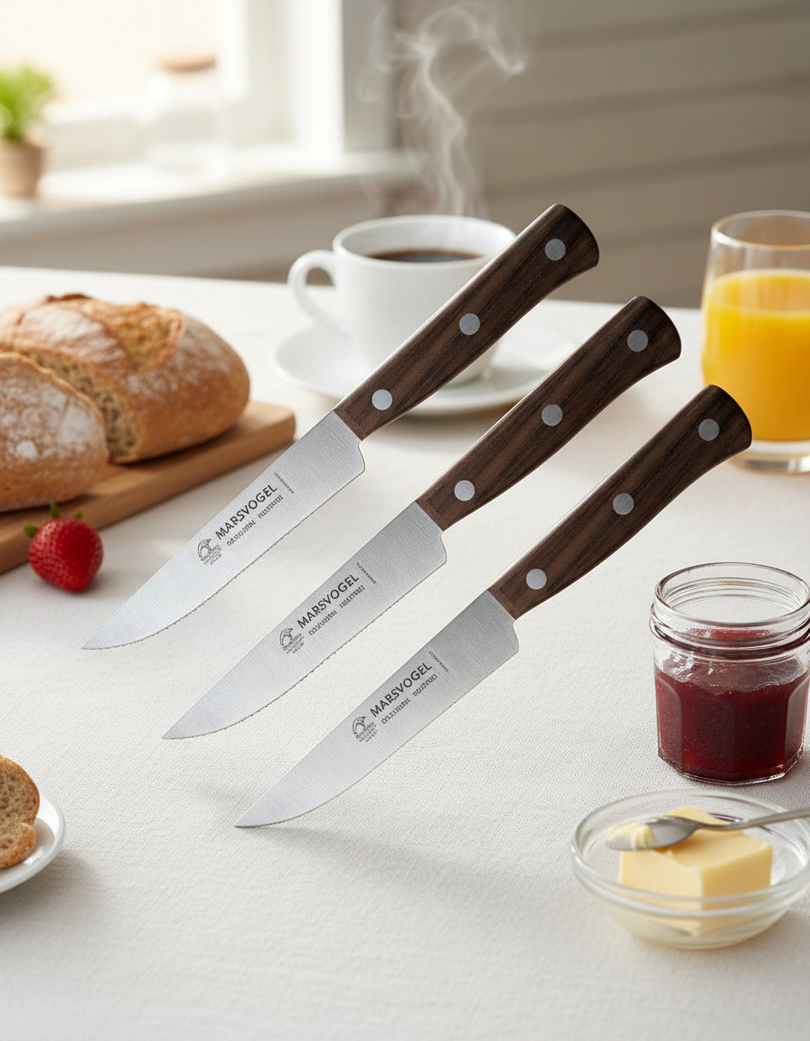 Set 3tlg. Original bayrisches Okoberfest Brotzeitmesser und Steakmesser