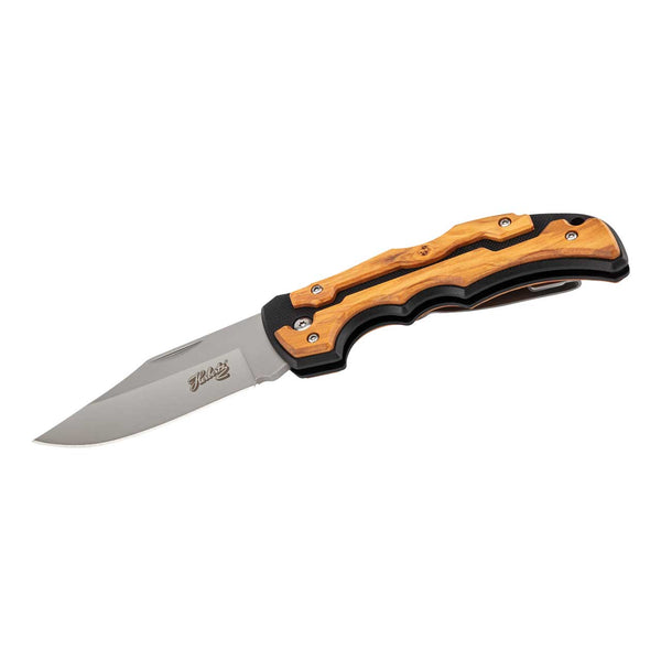 Herbertz selection pocket knife G10 and olive wood