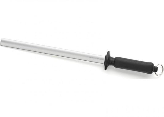 Sharpening steel, sharpening surface 26cm, diamond-coated, oval