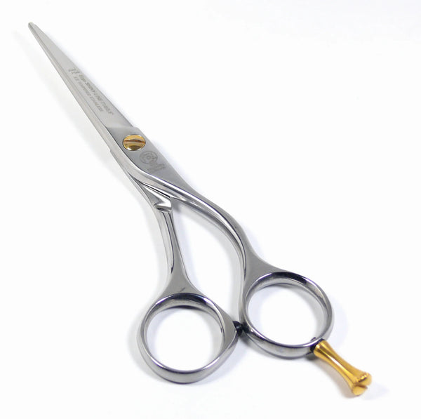 Friseurschere Ergo Shiny Line poliert, Gesamtlänge 14 cm