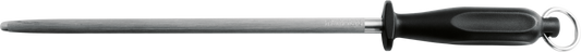 Sharpening steel, sharpening surface 26cm, round