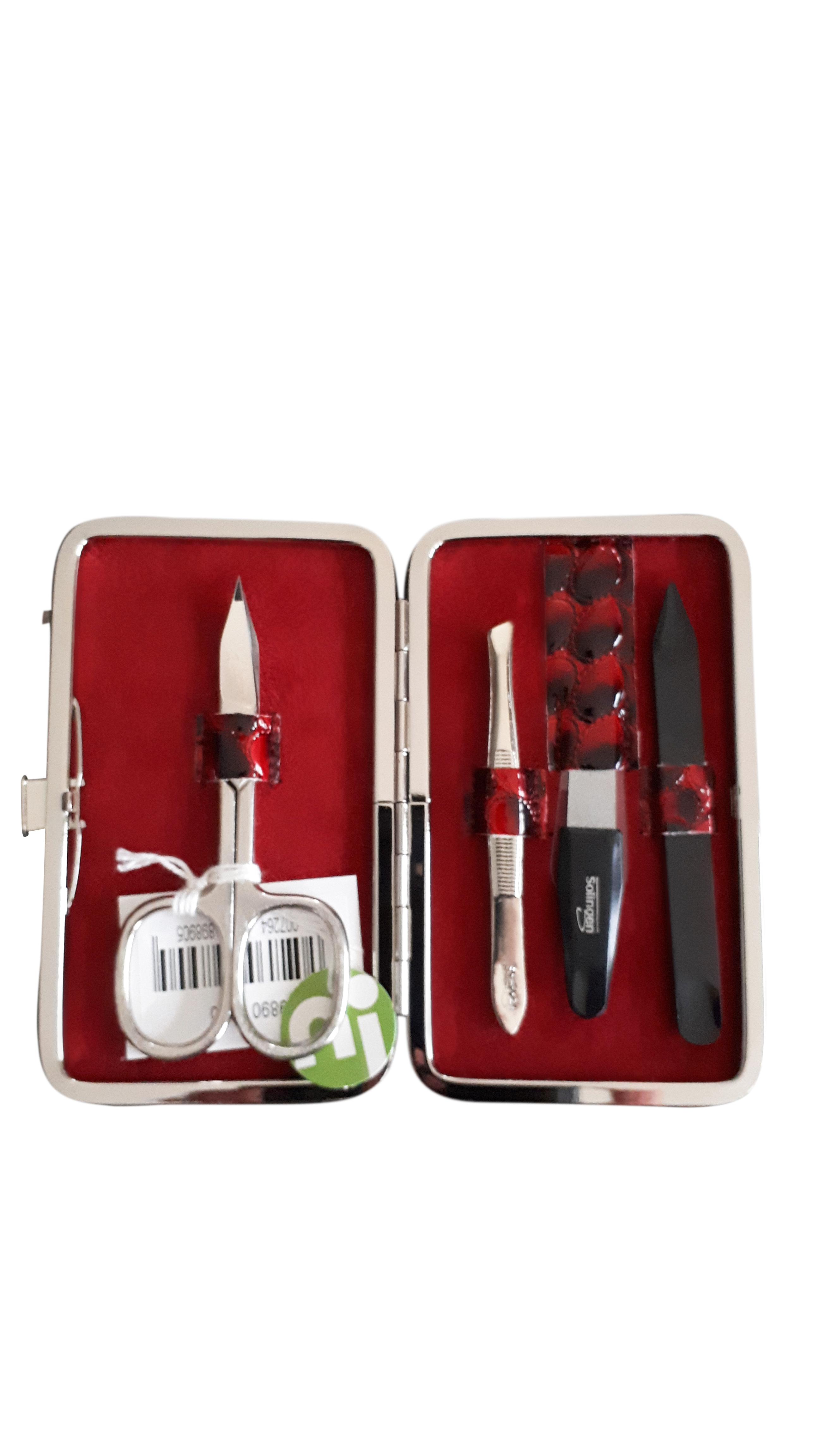 Manicure set Darling, frame case, 4 pcs.