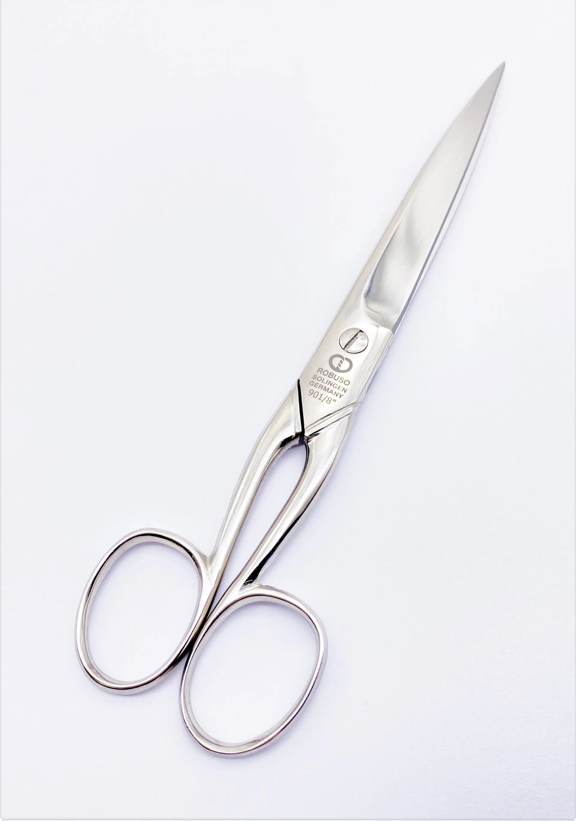 Household scissors/paper scissors, total length 21 cm