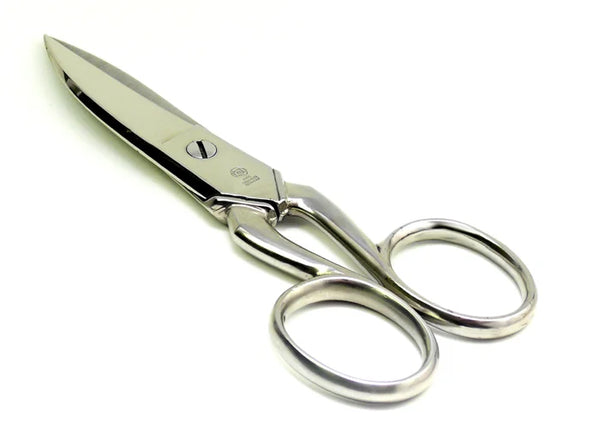 Foot nail scissors heavy nail scissors nickel plated, size 5.0"