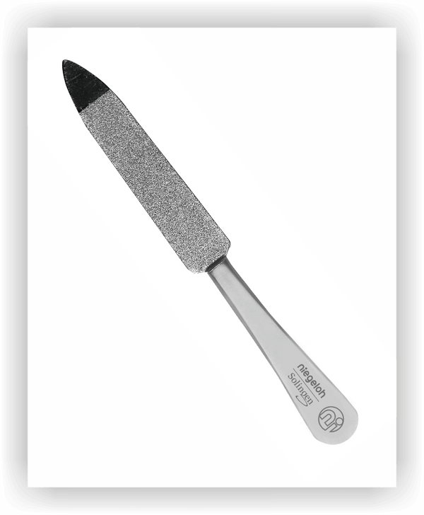 Stainless steel nail file 9cm