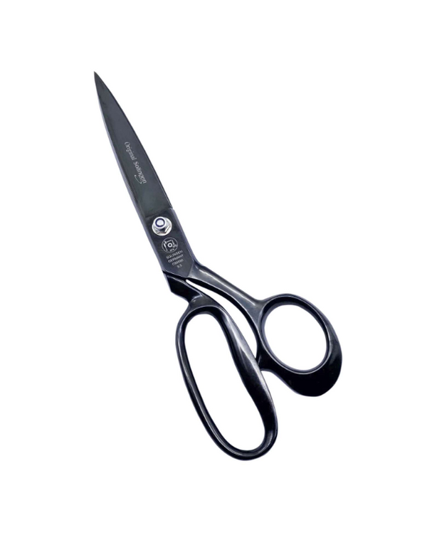 Black Edition Tailor's scissors Textile scissors Fabric scissors Industrial scissors, 24 cm 9.5" inch