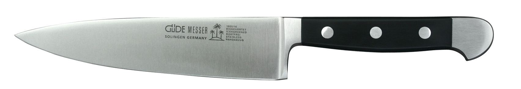 Chef's knife, blade length 16 cm