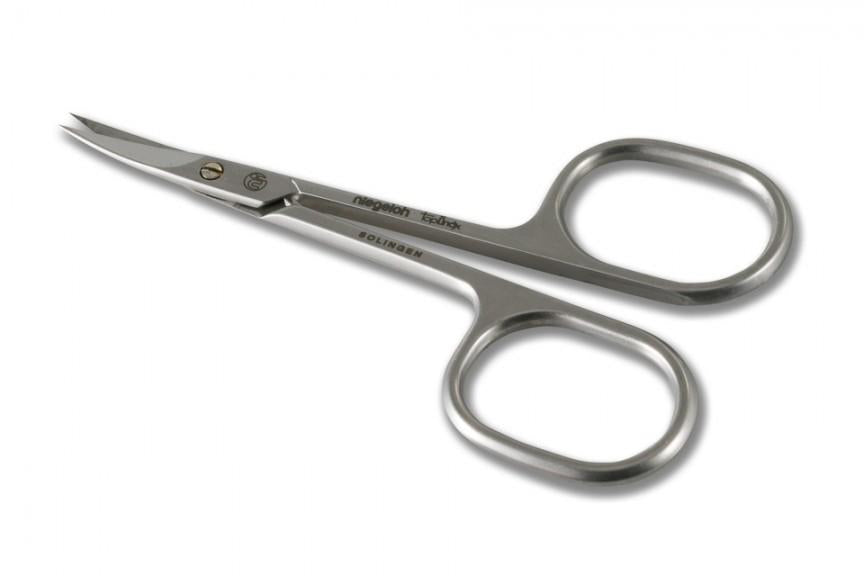 Cuticle scissors, stainless steel, topinox