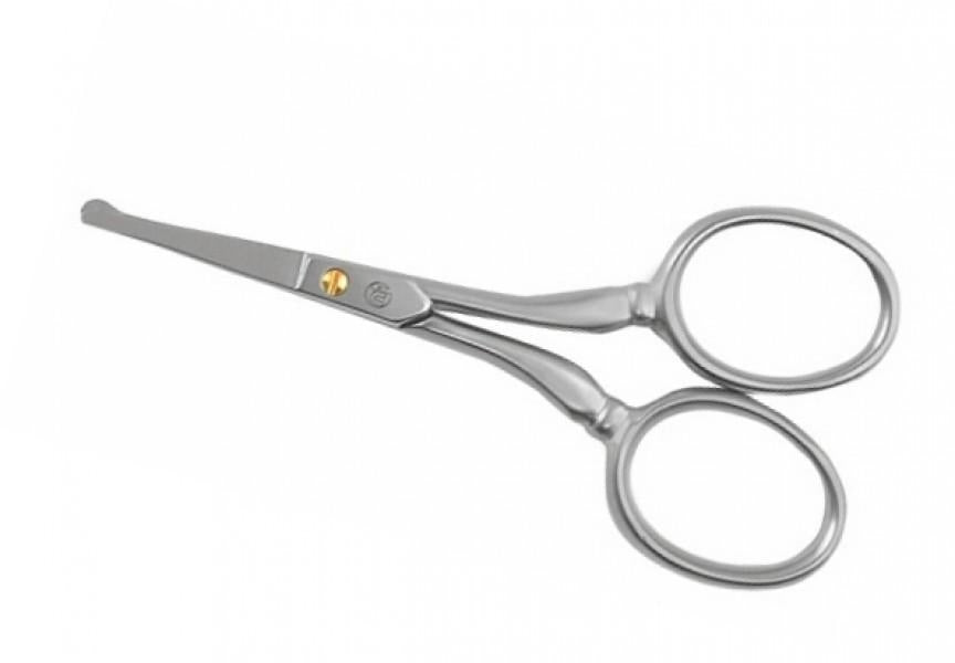 Nose hair scissors stainless steel, topinox
