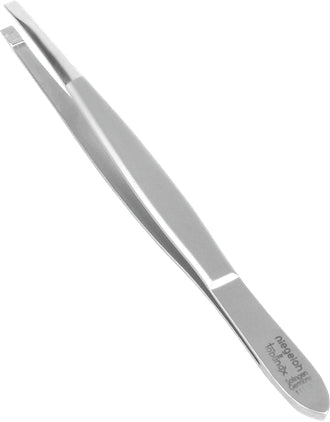 Tweezers straight tip, stainless steel, topinox