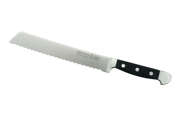 Bread knife with shaft, blade length 21 cm