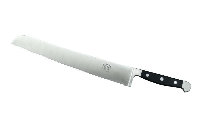 Bread knife with shaft, blade length 32 cm