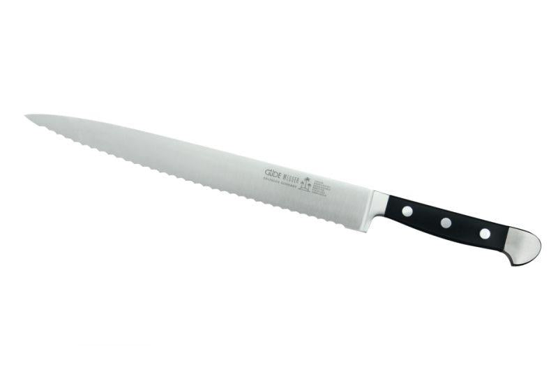 Ham knife with shaft, blade length 26 cm