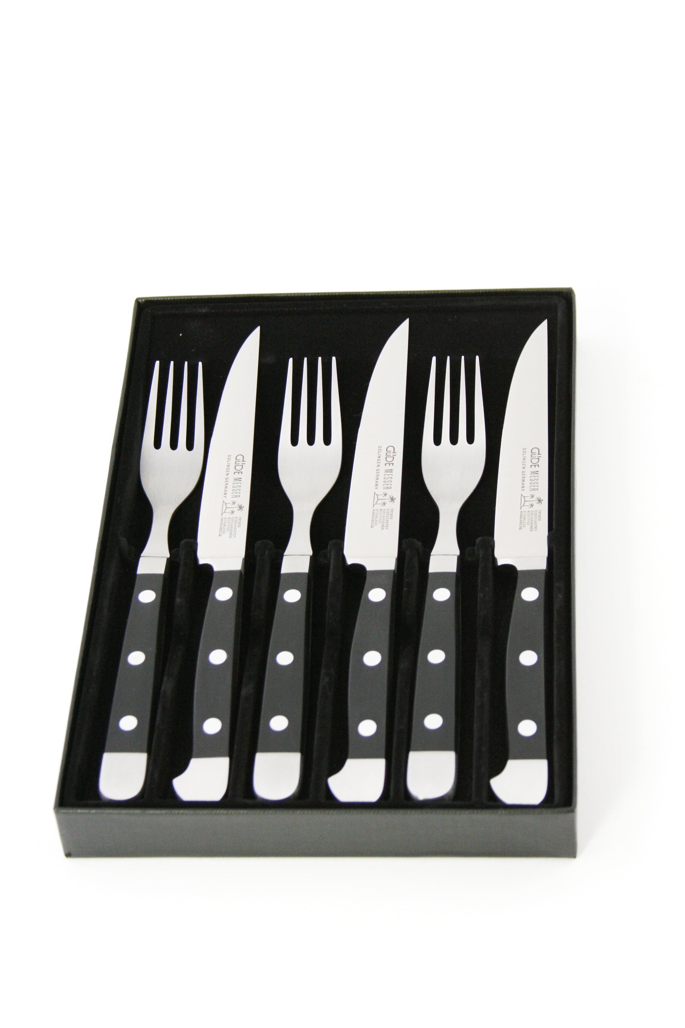 3 steak cutlery 2pcs. in gift box