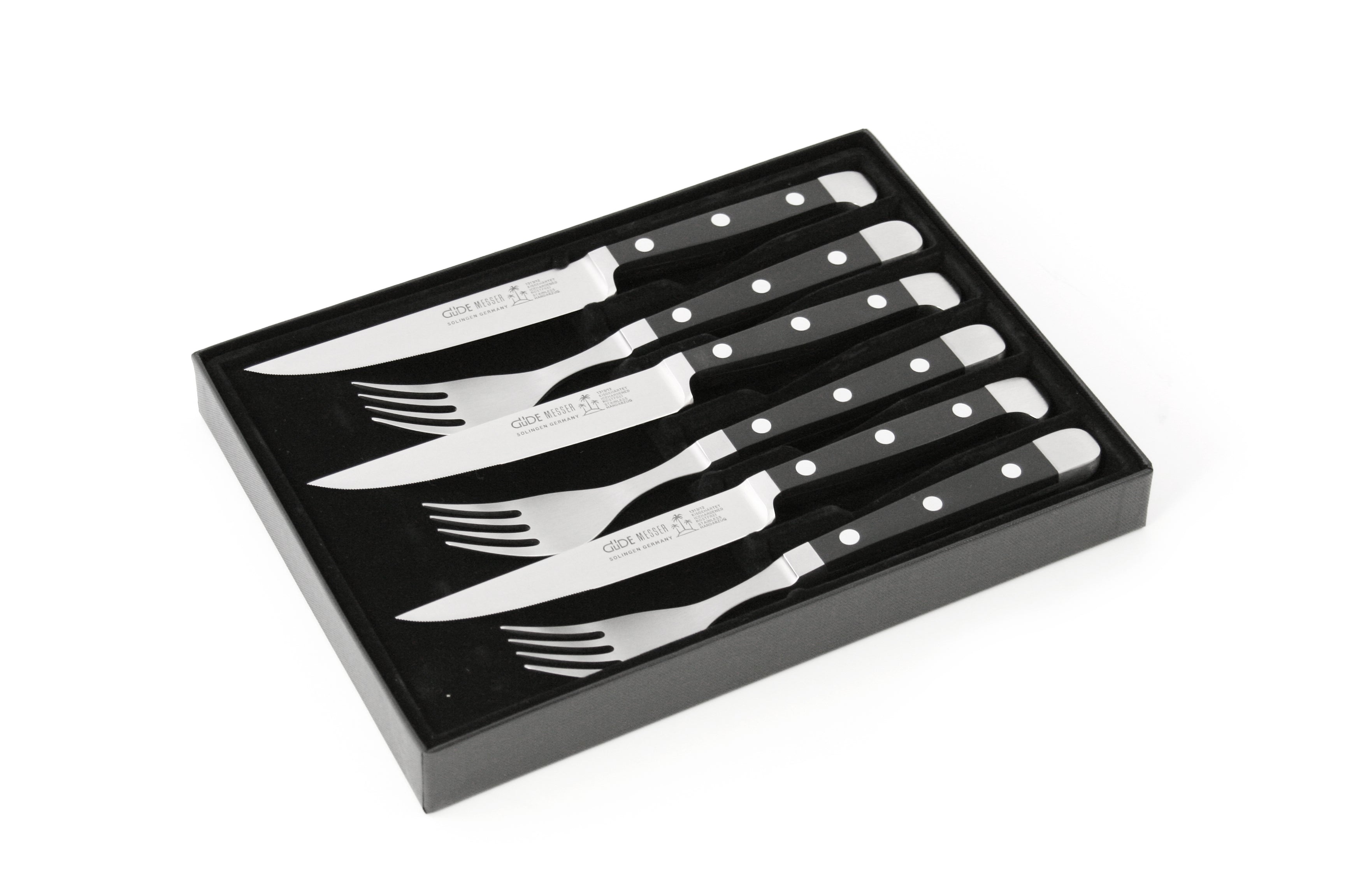 3 steak cutlery 2pcs. in gift box