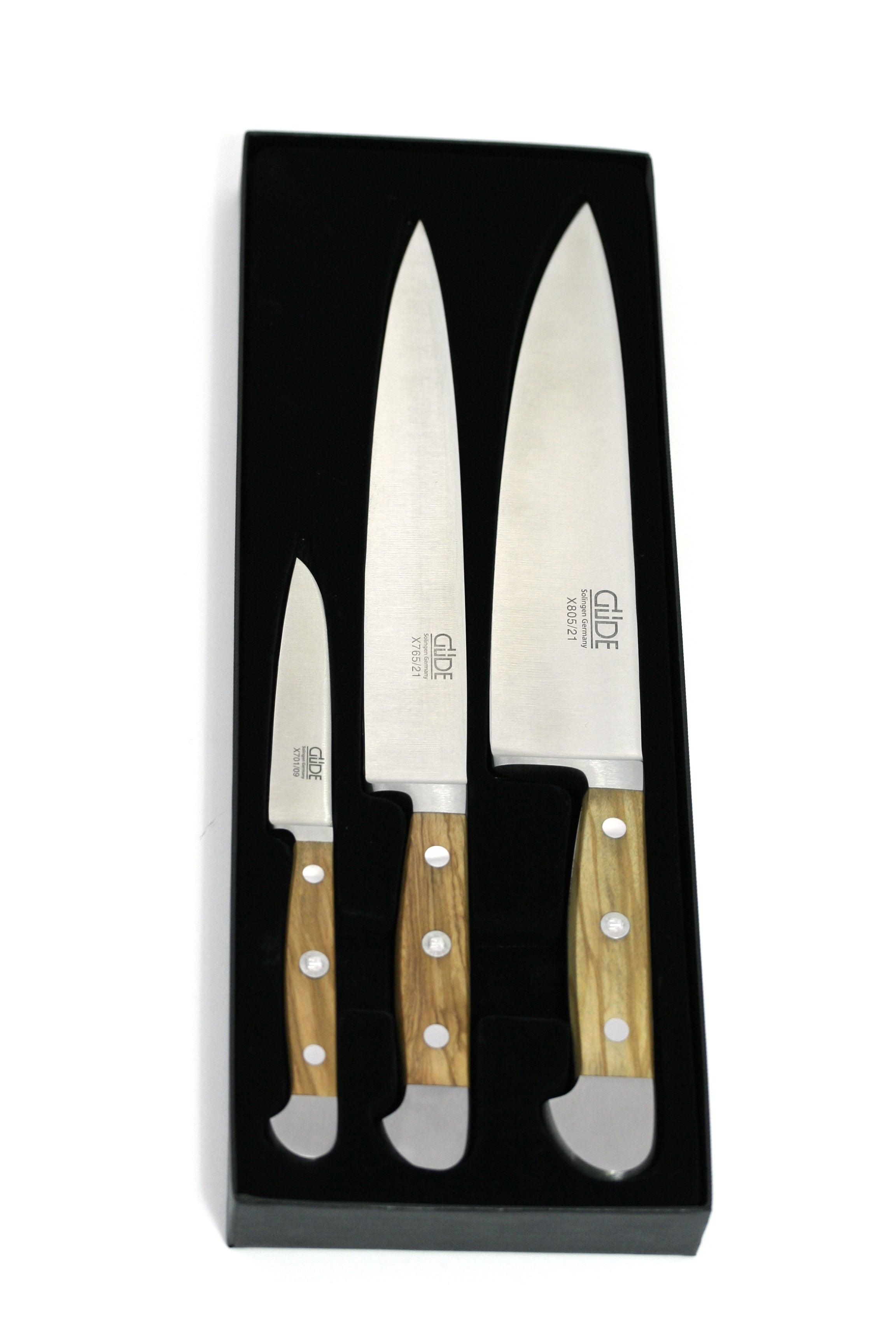 Set of knives 3pcs. in gift box