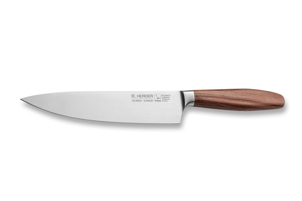 Chef's knife Eterno, plum wood, blade length 21cm, forged