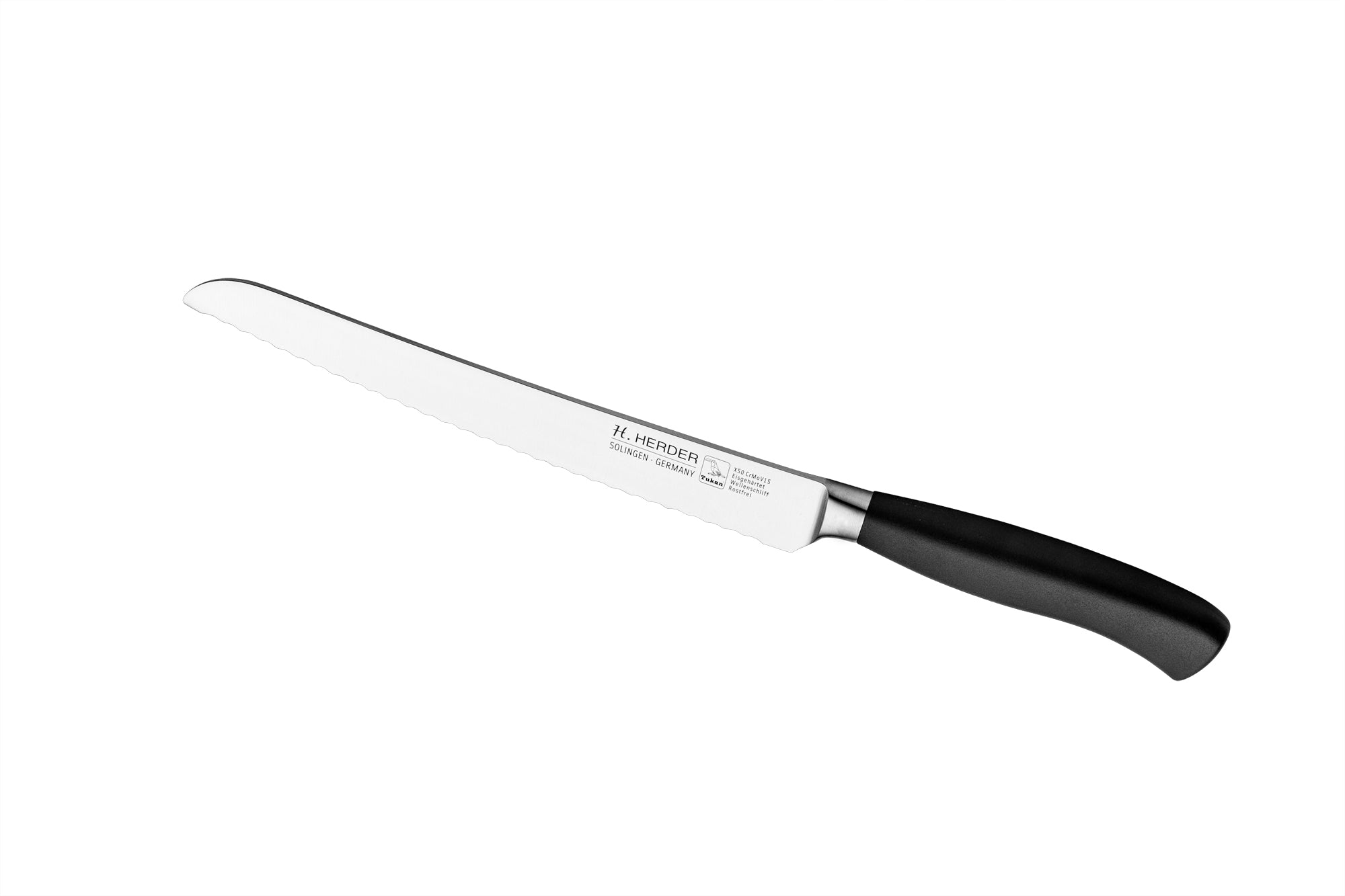 Bread knife Eterno Gastro, with shaft, blade length 20cm