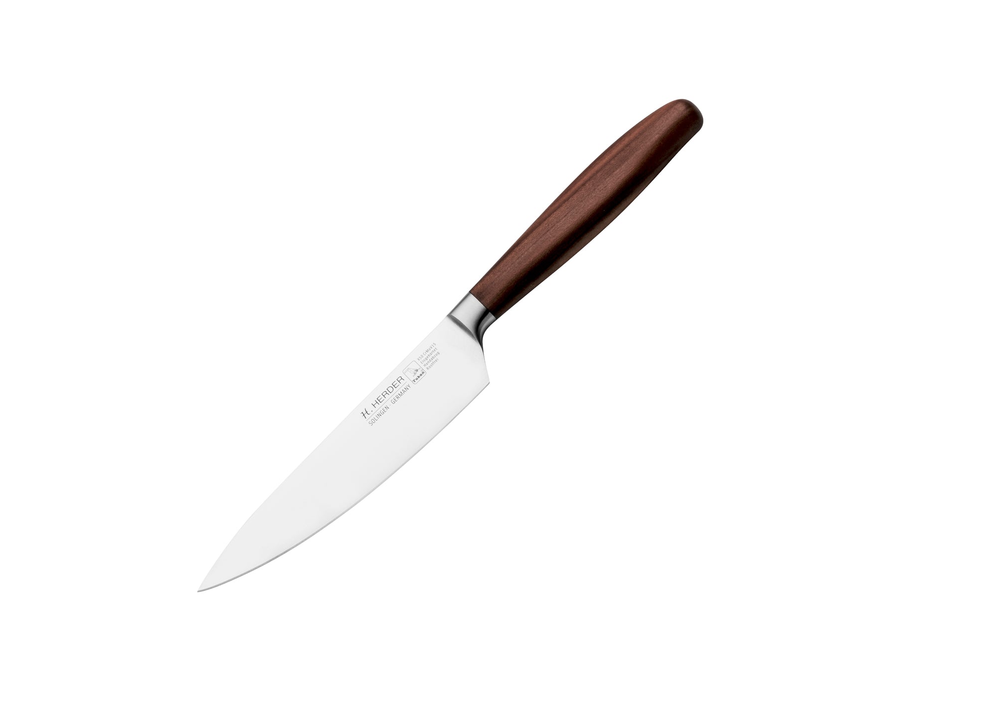 Paring knife Eterno, plum wood, blade length 7cm, forged, curved - Germany  Solingen