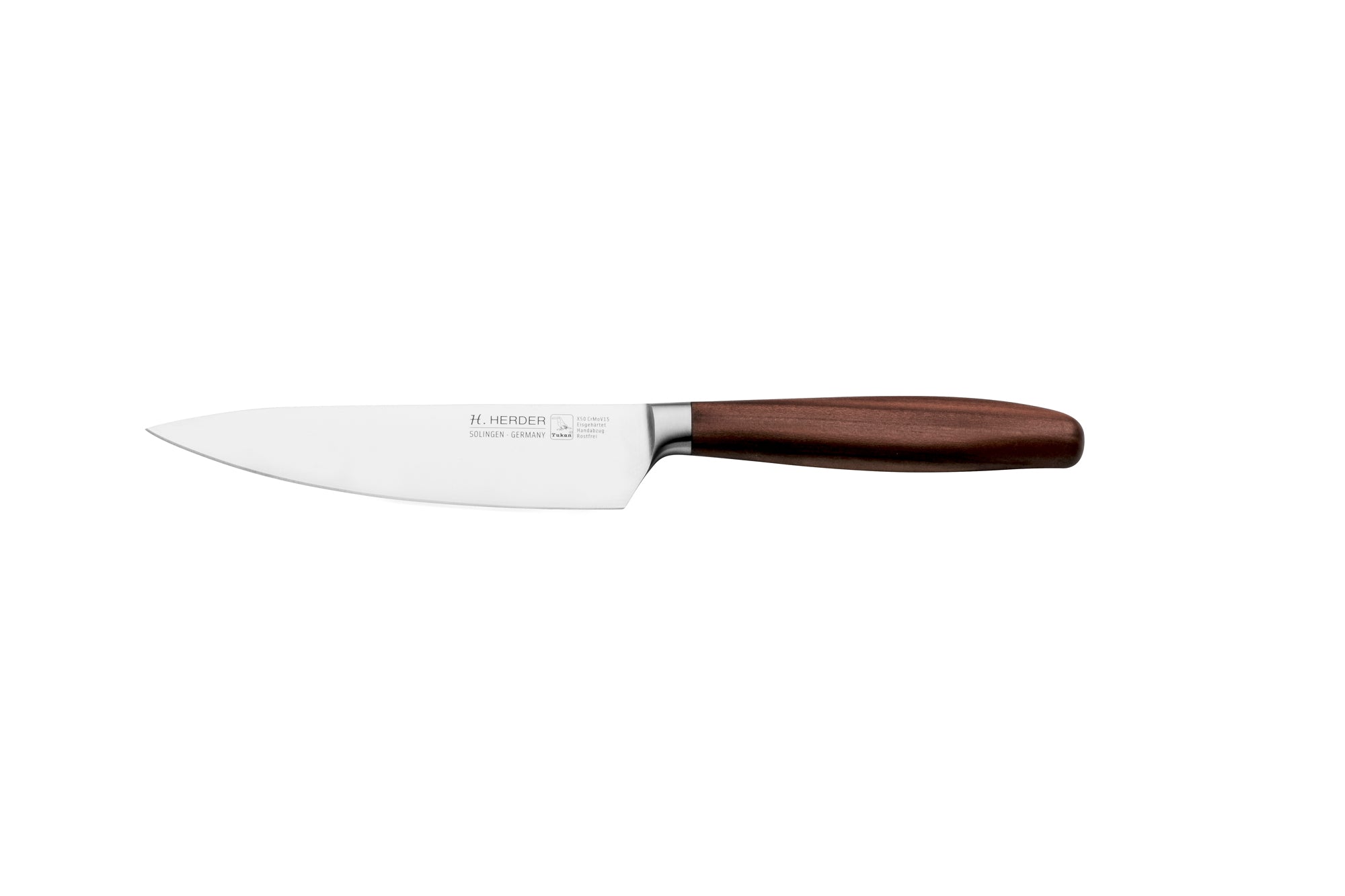 Paring knife Eterno, plum wood, blade length 7cm, forged, curved - Germany  Solingen