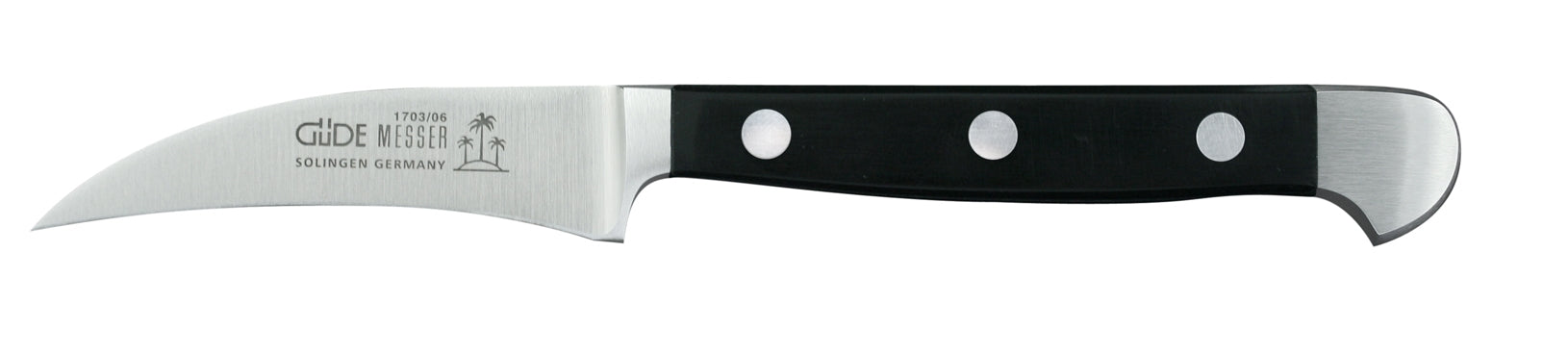 Cuchillo para pelar, longitud de la hoja 6 cm