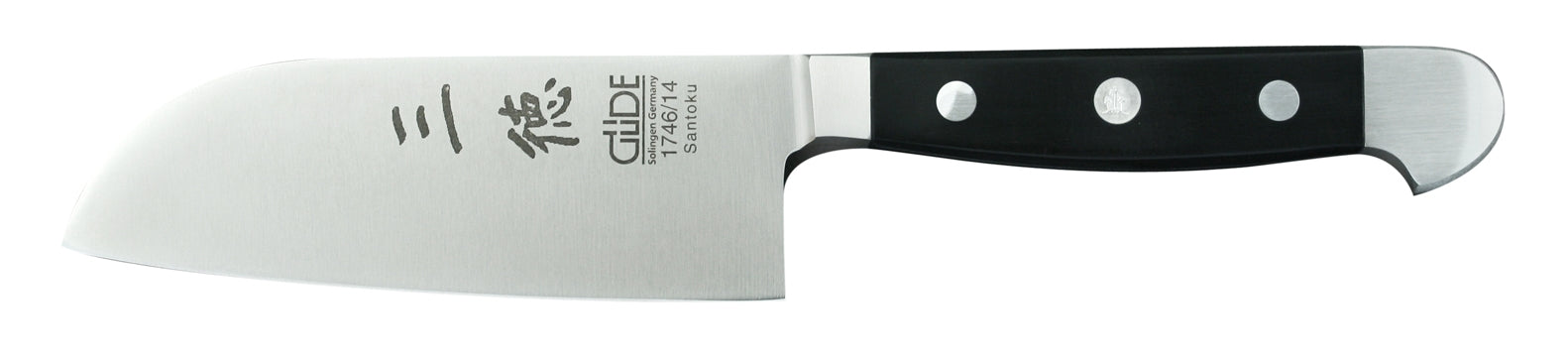 Cuchillo Santoku, longitud de la hoja 14 cm