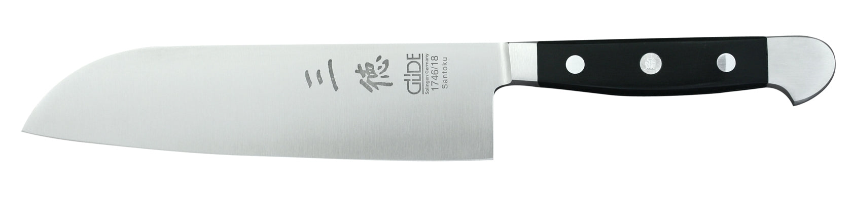 Cuchillo Santoku, longitud de la hoja 18 cm