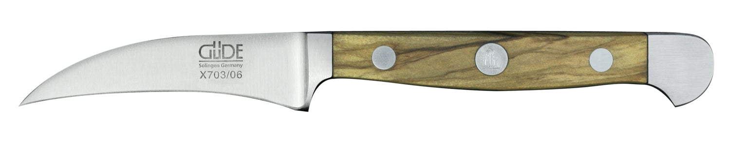 Cuchillo para pelar, longitud de la hoja 6 cm