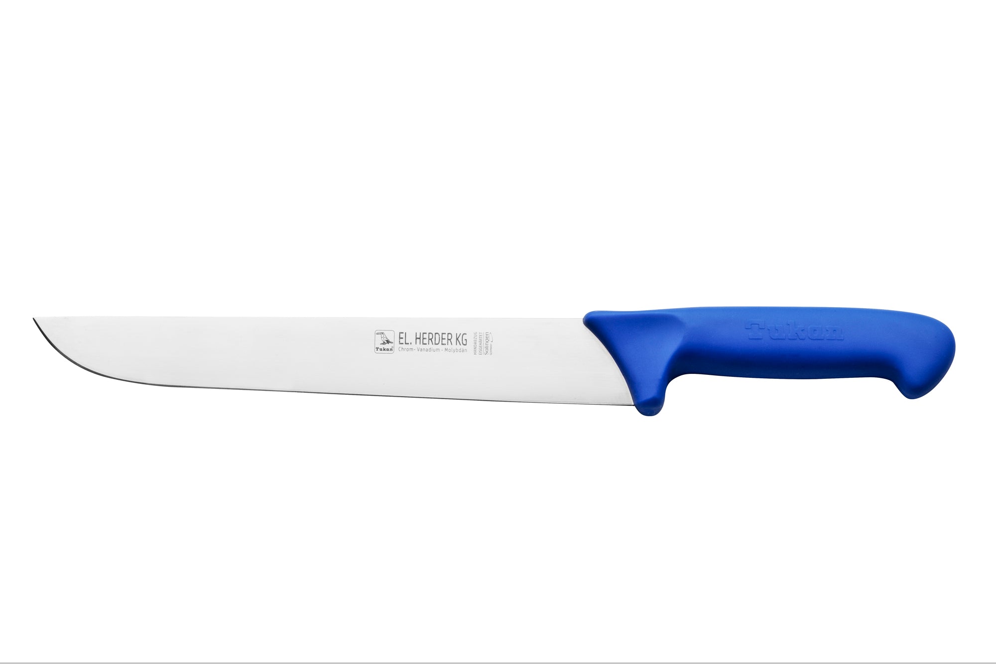 Cuchillo de carnicero ancho, longitud de hoja 26cm, Profigrip, antideslizante