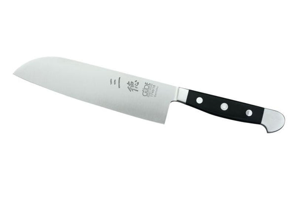 Cuchillo Santoku, longitud de la hoja 18 cm