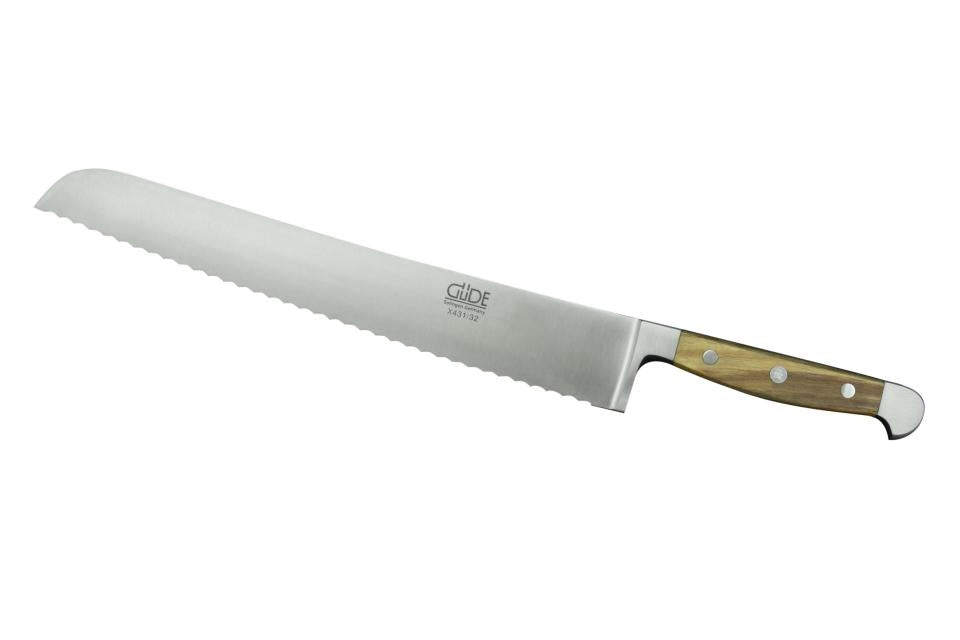 Cuchillo para pan con mango, longitud de la hoja 32 cm