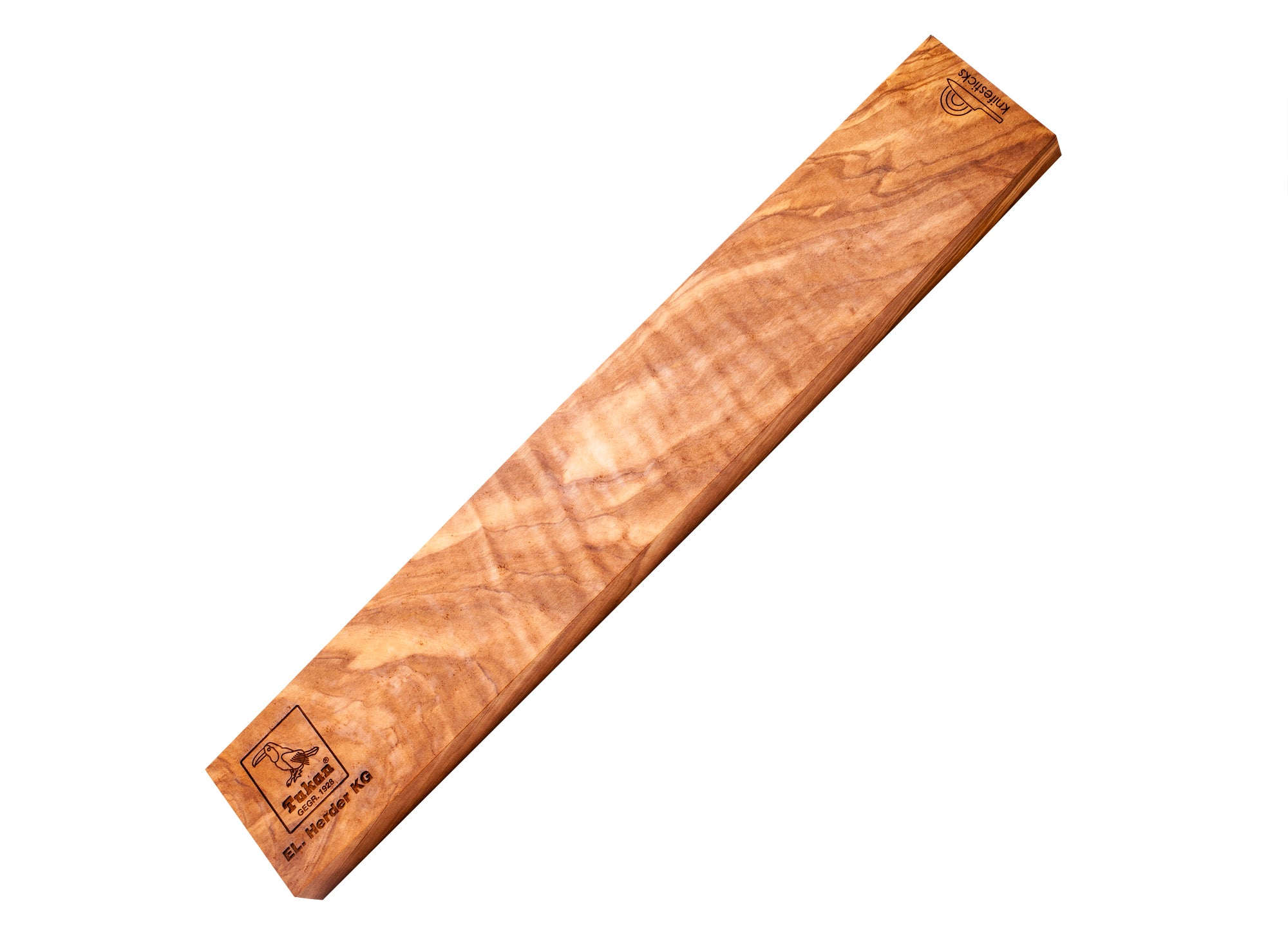 Set de couteaux 7 pcs. Eterno, bois de prunier, forgé, avec barre magnétique