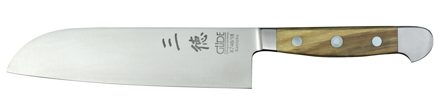 Couteau Santoku, longueur de lame 18 cm