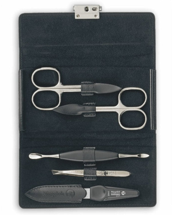 Set de manucure Diabolo, noir, 5 pcs.