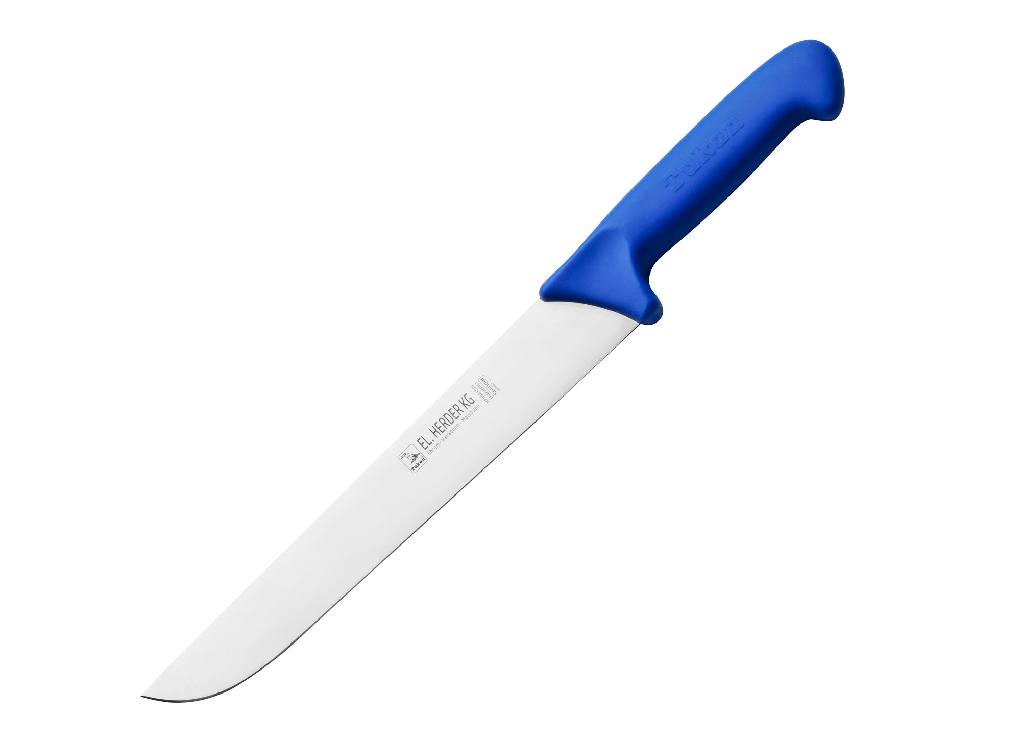 Couteau de boucher large, longueur de lame 26cm, Profigrip, antidérapant