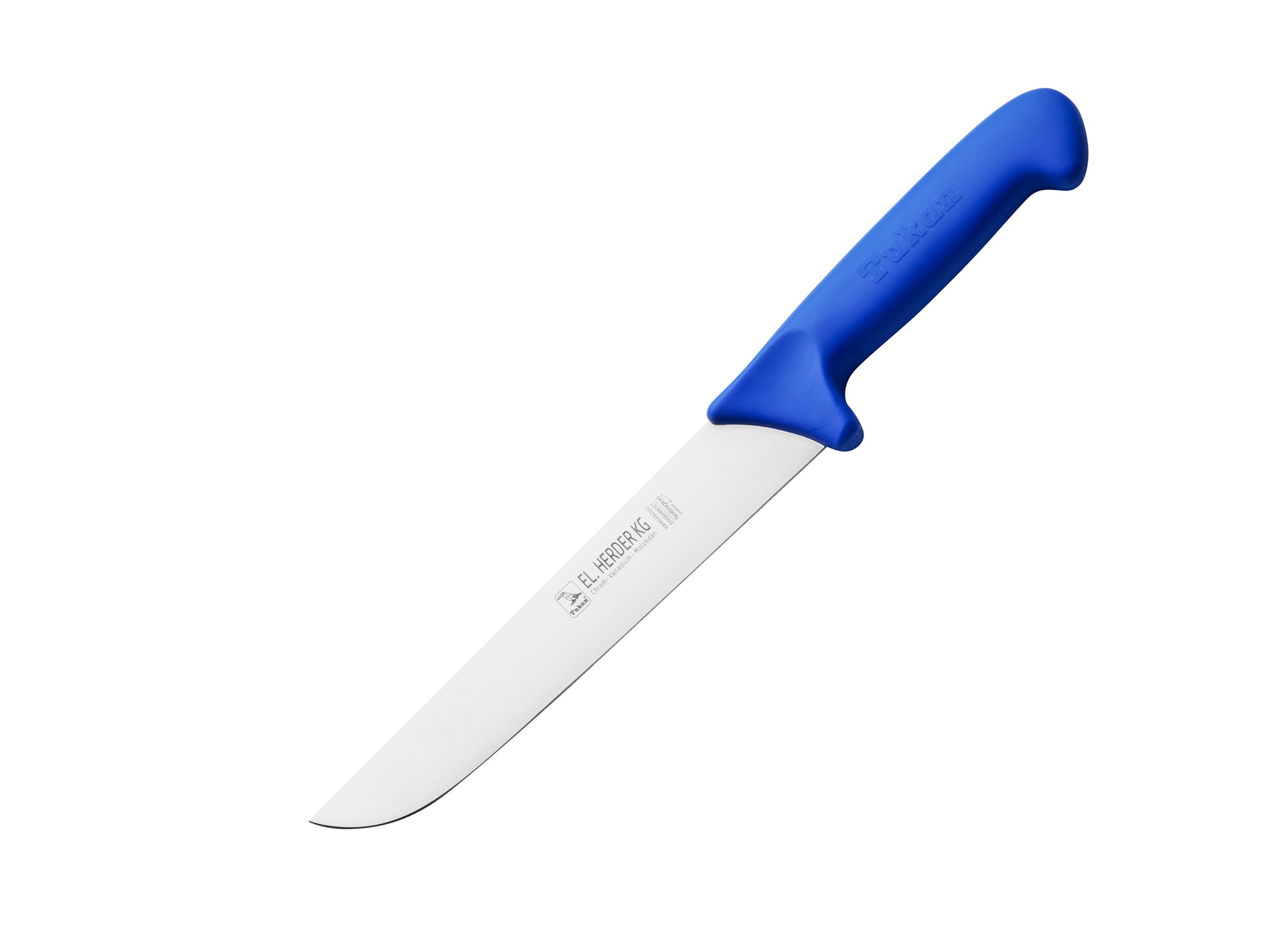 Couteau à lard/viande large, longueur de lame 21cm, Profigrip, antidérapant