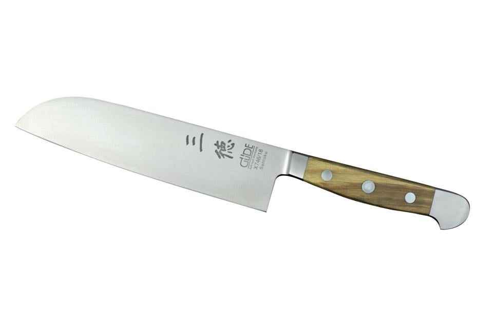 Couteau Santoku, longueur de lame 18 cm